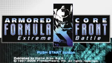 Armored Core - Formula Front Extreme Battle (EU) screen shot title